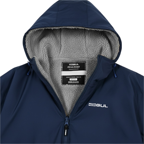 2026 Gul Junior Revorobe Changing Robe AC0135-C6 - Navy / Lange Mouwen Grey